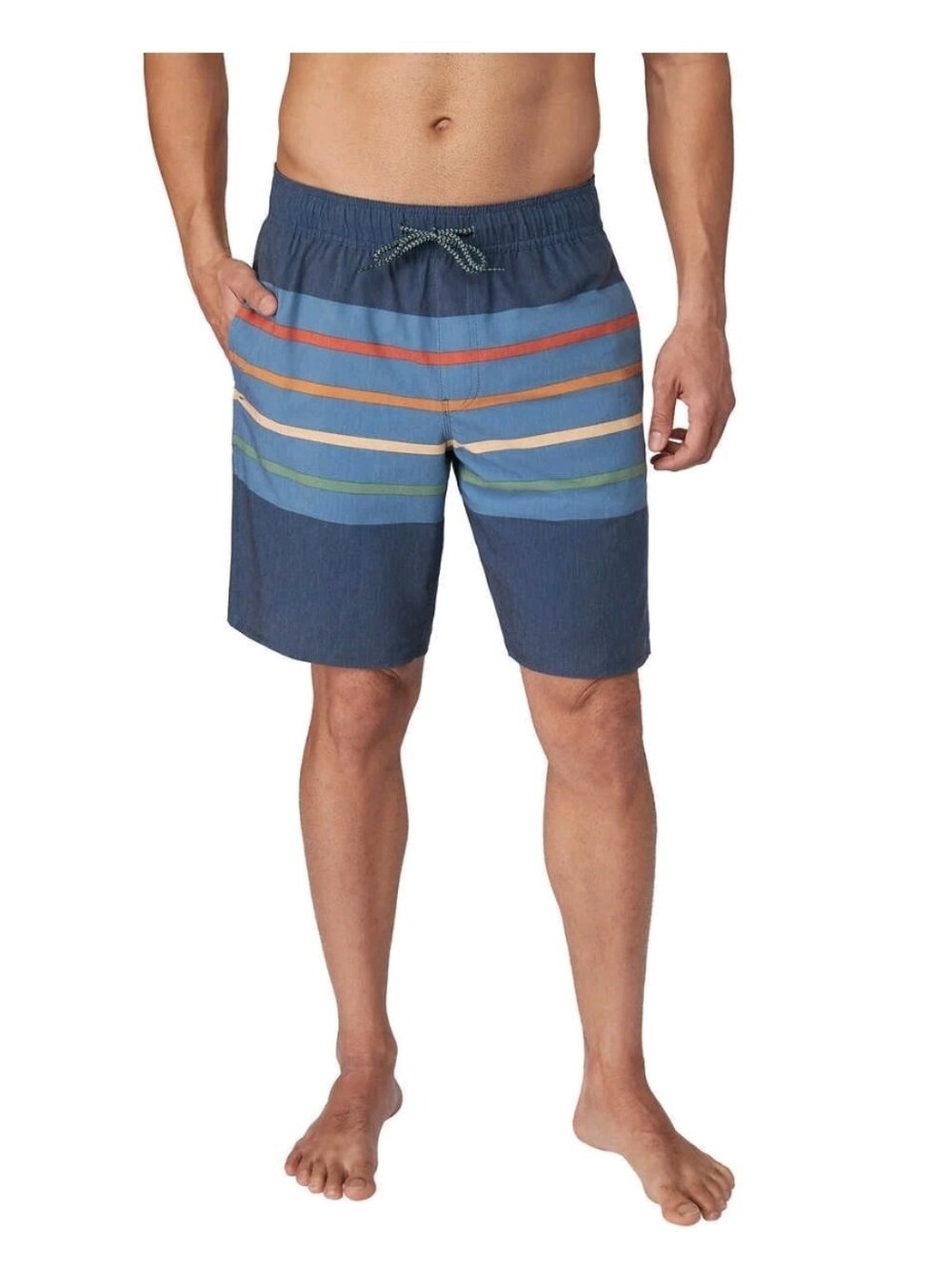 Hang Ten Men's Quick Dry Swim Trunk Shorts with Compression Liner Size XXL